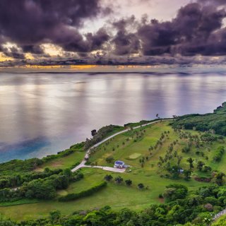 View over the golf course from the lookout. Photo: Wondrous World Images