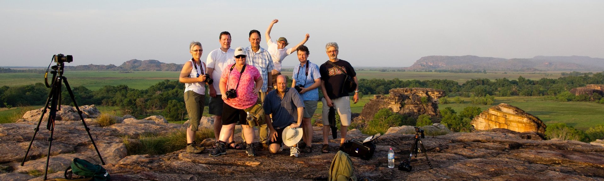Photography tour at Ubirr. Photo: Andrew Goodall