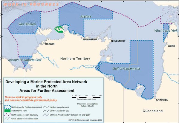 Areas for Further Assessment in the North Marine Region