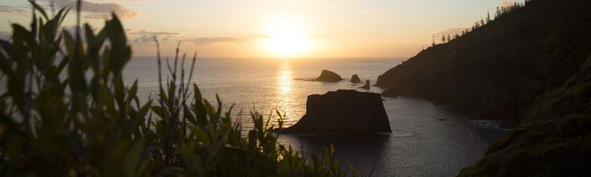Sunrise at Captain Cook Lookout. Photo: Norfolk Island Tourism
