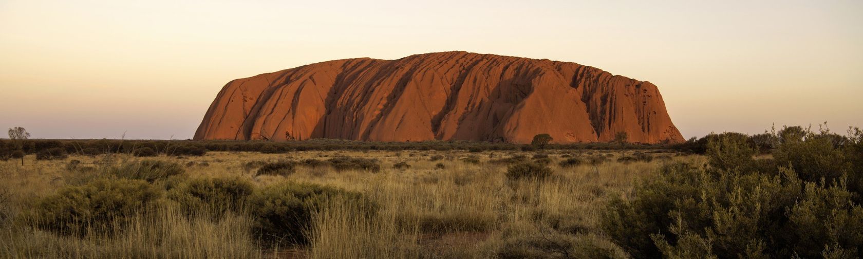 Sunset at Uluru