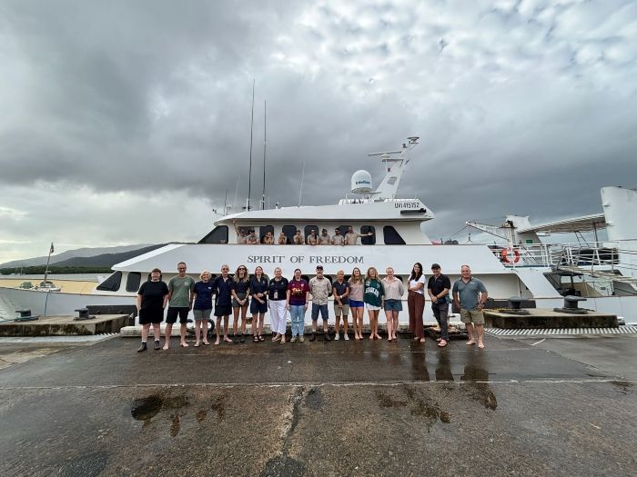 Coral sea voyage.
