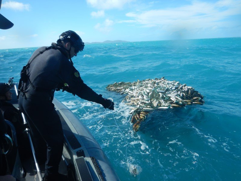 GPS tracking trial a success: two ghost nets removed from Torres Strait ...
