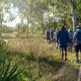 Bush Tucker Walk. Credit: Parks Australia