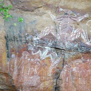 Rock art at Kakadu National Park